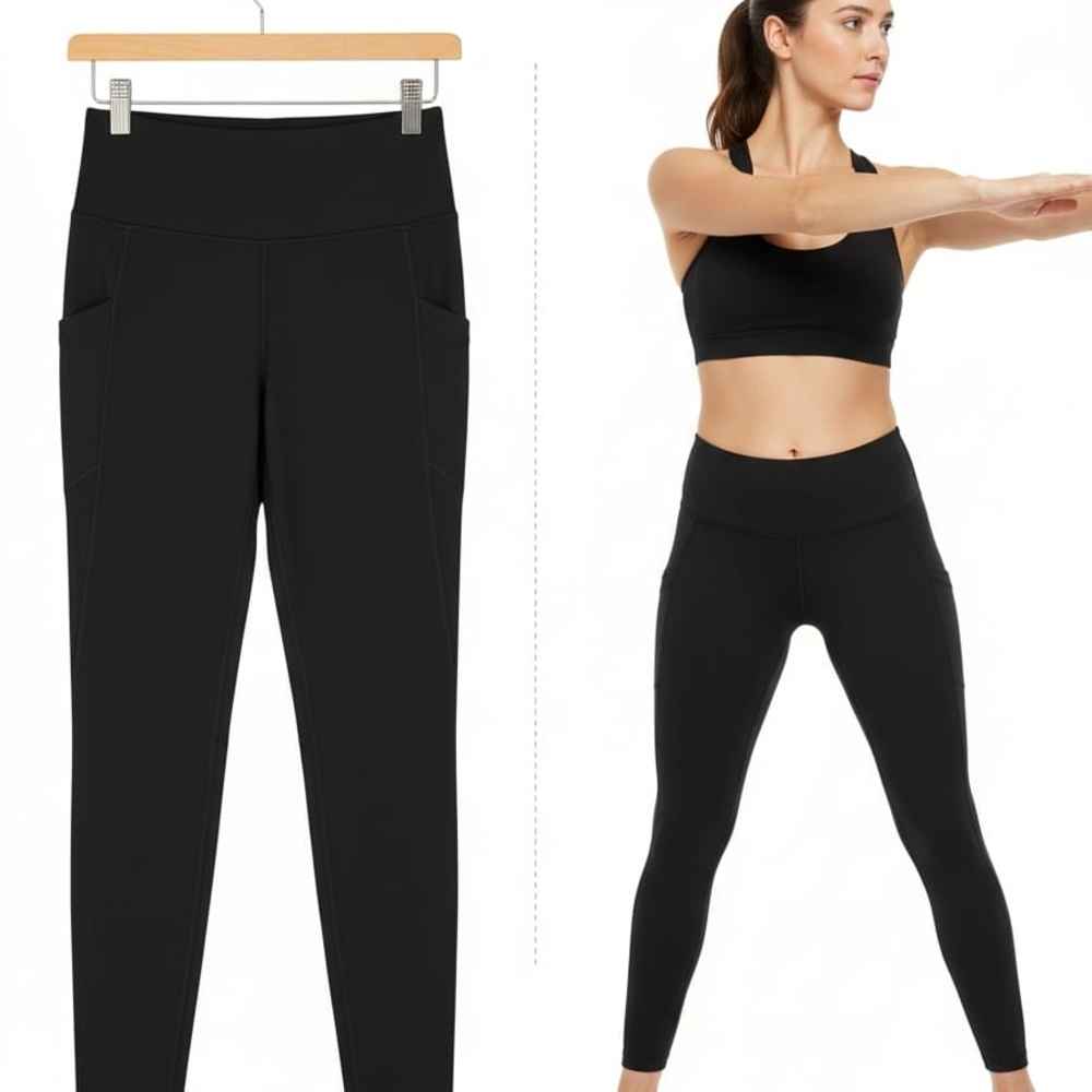 Athleta Black Women's Performance Leggings